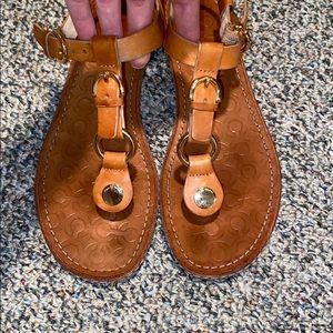 Coach sandals